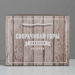 Пакеткоробка Покоряй вершины, 23 18 11 см - Дарите счастье фото 3