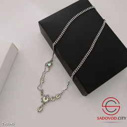 Женская цепочка с кулоном