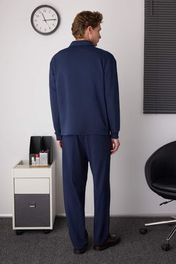 Gri Yeni Oversize/Genis Kesim Fermuarl? Gomlek Yaka Ici Sardonsuz Sweatshirt TMNAW26SW00013 - Trendyolmilla фото 10