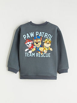 Paw Patrol Bask?l? Erkek ?ocuk Kal?n Sweatshirt