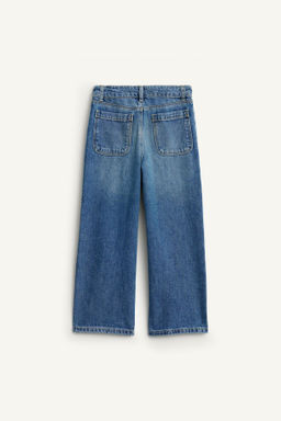 WIDE-LEG JEANS WITH POCKETS - LIMITED EDITION - Zara фото 6
