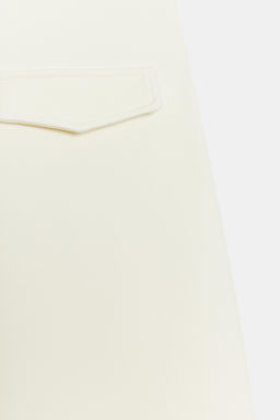 PANTAL?N ANCHO / Crudo medio - Zara фото 7