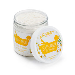 Молочко для ванн SAVONRY РОМАШКА (банка 500 мл) фото 2