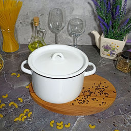 Кастрюля 2,9л цил белосн. 2с16/1