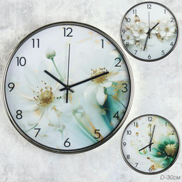 Цена за 1 шт. Часы настенные 30 см / 5606 /уп 20/ - Галеонтрейд фото 8