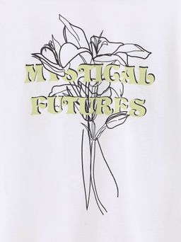 CONTE LD 2666 Футболка женская white-mystical flowers