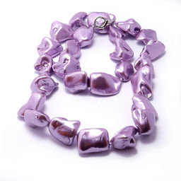 Бусы из жемчуга Майорка не обработанная