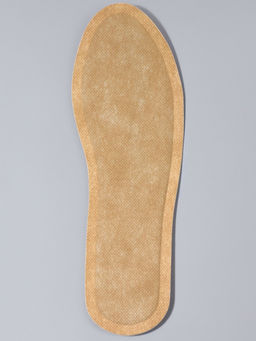 Цена за 3 шт. Стельки для обуви, самонагревающиеся, р-р RU до 40 (р-р Пр-ля до 46), 26 см, пара, бежевые - Onlitop фото 3