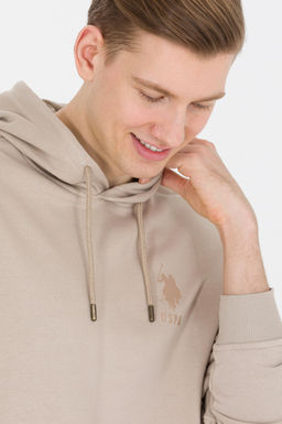 U. S. Polo Assn Мужская комфортная толстовка с капюшоном и камнем - U.s. polo assn фото 2