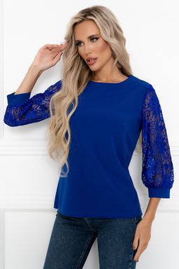 Блуза Open Style 6387 электрик