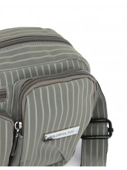 Сумка женская текстиль CF-997, 1отд, плечевой ремень, серый SALE 264798 - Bobo фото 4