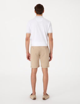 Bej Slim Fit Beli Lastikli Ba_c_kl_ Dokuma _ort - Pierre cardin фото 4