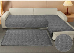 Дивандеки Универсальные Велюр (темно-серый) ILHOM DIVD