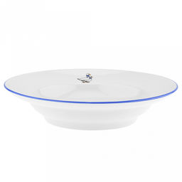 Тарелка глубокая фарфоровая Гуси д200мм, 250мл, h40мм, гладкий край, отводка краской (Россия) - Домашняя мода фото 2