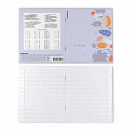 Цена за 10 шт. Тетрадь школьная ученическая ErichKrause Ikebana, 18 листов, клетка (в плёнке по 10 шт.)_MIX-PACK  фото 8