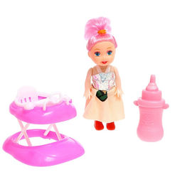 Кукла малышка Ева с аксессуарами, МИКС - Simaland фото 18