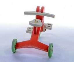 Елочная игрушка - Детский велосипед 410-3 Classic Apple Wheels - Idh фото 3