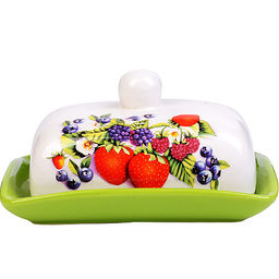 26273 Маслёнка с крышкой Ягоды LR (х24) - Mayer&boch фото 2