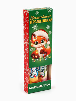 Цена за 2 шт. Маршмеллоу-стик Волшебного праздника, вкус: клубника и манго, 10 г ( 2 шт. ? 5 г). - Фабрика счастья фото 2