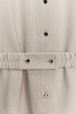 SAFARI SHIRT WITH BELT - Zara фото 8