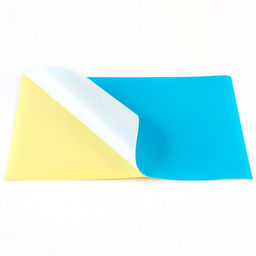 Бумага цветная самоклеящаяся, 16х23см, 10 листов, 10 цветов, 80 г/м2, Смешарики  фото 3