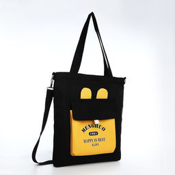 Шопер на молнии, цвет чёрный - Simaland фото 2