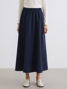 Beli Lastikli Poplin Klo? Etek