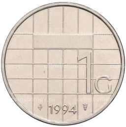 Монета 1 гульден 1994 года Нидерланды