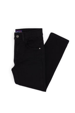 Черные джинсовые брюки для девочек