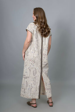 Платье 70% лен, 30% хлопок