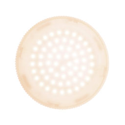 LED-GX53-10W/WW/GX53/FR PLZ01WH Лампа светодиодная, матовая. Теплый белый свет (3000K). Картон. ТМ Uniel