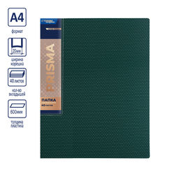 Expert Complete PRISMA Папка с вкладышами 40 л. A4 600 мкм 20 мм эффект 3D 6 шт. изумрудный new EC211700110