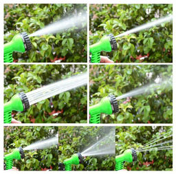 Шланг-стрейч для полива + пистолет в комплекте. Растягивается под напором до 26-30 метров ID2349