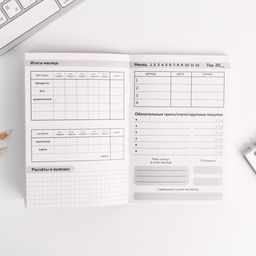 Блокнот для планирования финансов А6, 68 л «Превращай мечты в цели»