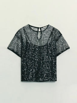 Топ из пайеток / Zarina