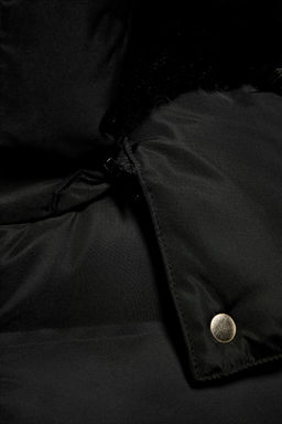 WATER-REPELLENT WINDPROOF HOODED DOWN JACKET - Zara фото 4