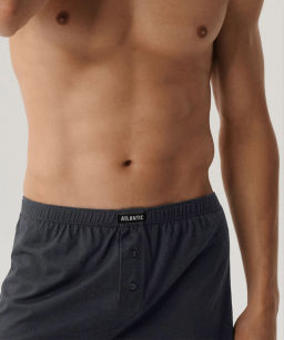 ATLANTIC 2BMB-003 Трусы боксеры Basic - набор 2 шт. графитовый  фото 5