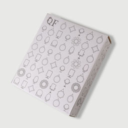 Зеркало настольное, двустороннее, 16.8×19.5 см, (13.5×16 см), белое