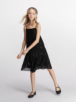 Payetli K?z ?ocuk Abiye Elbise