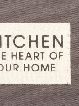 Набор салфеток «Этель» Kitchen, 30×40 см - 2 шт., 100% хлопок, саржа 220 г/м², серый