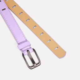 Ремень женский, ширина 2,2 см, пряжка металл, цвет сиреневый - Simaland фото 2