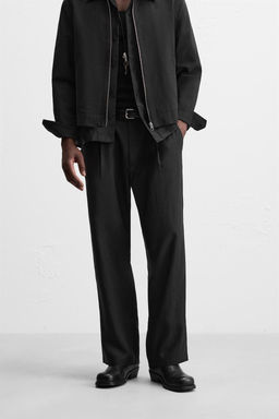 RELAXED FIT FLOWING TROUSERS - Zara фото 2