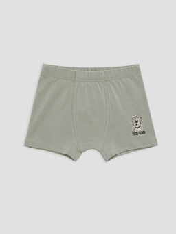 Erkek ?ocuk Bask?l? Boxer 3l? - Waikiki фото 3