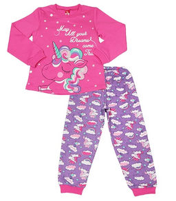 CAB 5304 Пижама для девочки, сиреневый