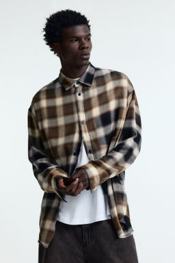 Camisa en mezcla de algod?n Relaxed Fit - H&m фото 4