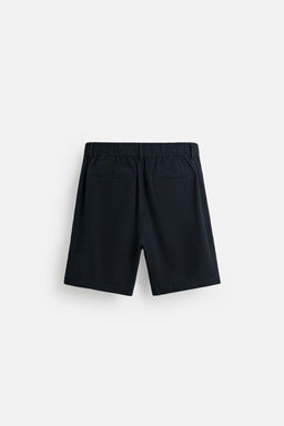 COTTON/LINEN BERMUDA SHORTS - Zara фото 18