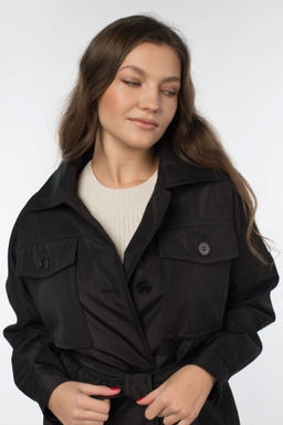 03-3206 Плащ женский (пояс) - El podio фото 14