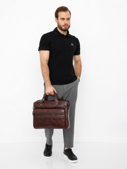 Портфель 711XL brown Fuzhiniao