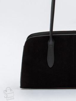 Сумка женская кожаная 8008-1SMS black Velina Fabbiano-Safenta