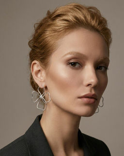 Стильные серьги